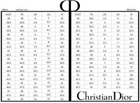 dior mens shoe sizing|Dior size to us.